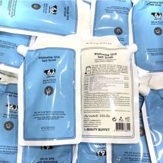 Muối Bò Tẩy tế Bào Chết Whitening Q10.