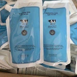 Muối Bò Tẩy tế Bào Chết Whitening Q10.