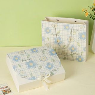 TÚI QUÀ KÈM HỘP CÓ RUY BĂNG (32x9x28)cm