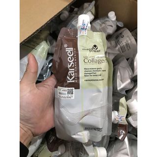 Dầu Hấp - Ủ- Xả Phục Hồi Tóc Collagen Karseell Maca Dạng Túi 500ml.