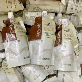 Dầu Hấp - Ủ- Xả Phục Hồi Tóc Collagen Karseell Maca Dạng Túi 500ml.
