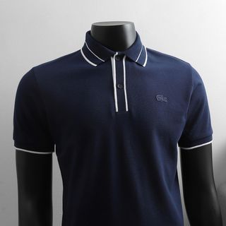 Polo nam. Chất cotton gai du xin  vừa vặn