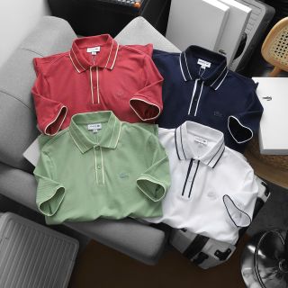 Polo nam. Chất cotton gai du xin  vừa vặn