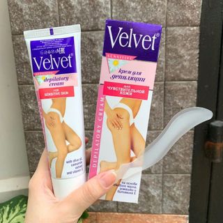 Kem tẩy lông Velvet Nga.