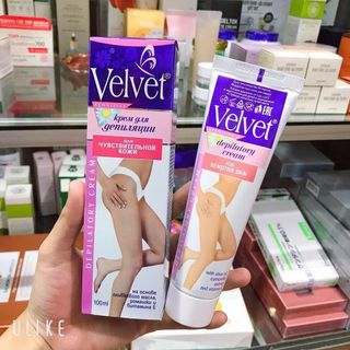 Kem tẩy lông Velvet Nga.