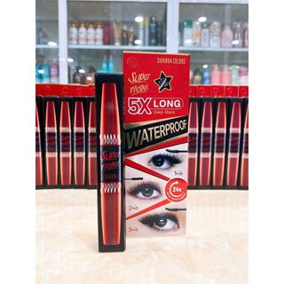 Mascara 2 Đầu Sivanna Colors Super Model 5X Long Waterproof Thái Lan
