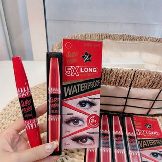 Mascara 2 Đầu Sivanna Colors Super Model 5X Long Waterproof Thái Lan