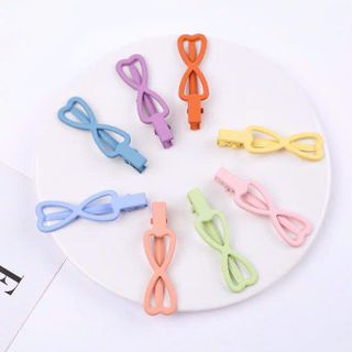 KẸP TÓC KIM LOẠI NHIỀU MÀU