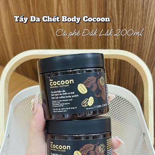 Tẩy tế bào chết body Cocoon cafe đak lak 200ml.