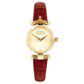 ĐỒNG HỒ NỮ CAO CẤP VIVIEN MÁIDA GOLD DÂY DA FULLBOX