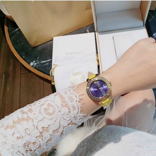 XẢ KHO ĐỒNG HỒ NỮ CAO CẤP VERSAT DÂY DA MẶT TRÒN