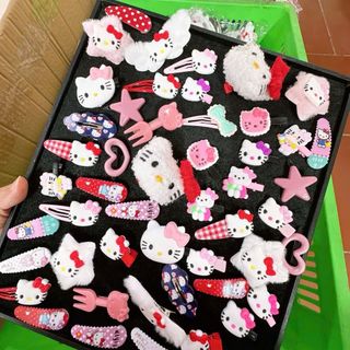 Kẹp Tóc 50 Chi Tiết Hellokitty - Kẹp Tọc Cho Bé Gái Siêu Kute Phong Cách Hàn