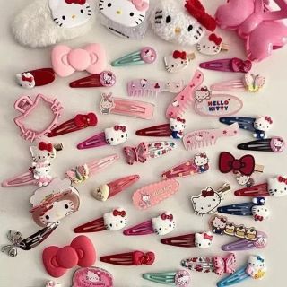 Kẹp Tóc 50 Chi Tiết Hellokitty - Kẹp Tọc Cho Bé Gái Siêu Kute Phong Cách Hàn