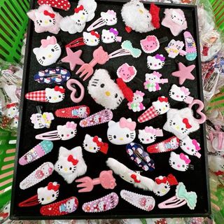 Kẹp Tóc 50 Chi Tiết Hellokitty - Kẹp Tọc Cho Bé Gái Siêu Kute Phong Cách Hàn