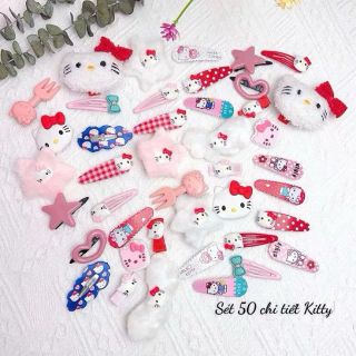 Kẹp Tóc 50 Chi Tiết Hellokitty - Kẹp Tọc Cho Bé Gái Siêu Kute Phong Cách Hàn