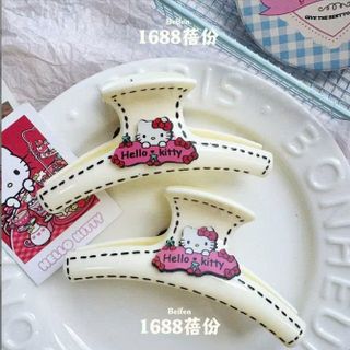 GẤP TÓC MIKA HELLO KITTY ĐƯỜNG KẺ