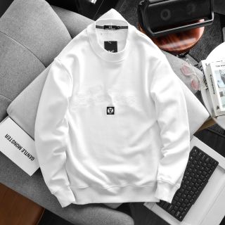 Áo thun dài tay nam. Chân cua cotton, dầy dặn, Logo thêu cao cấp,full tem tag phụ kiện
