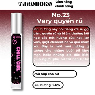 (1 chai 10ml) Nước hoa chiết 10ml Dành Cho Nam Nữ Unisex - Lưu hương cả ngày dài -  - Cồn hữu cơ