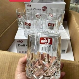 Bộ 6 Cốc Thủy Tinh "KB036-1" 218ml (THÙNG 12B)