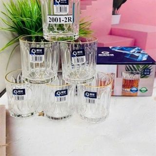 Bộ 6 cốc thủy tinh LXZS 2001-2T