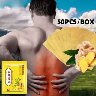 Gói 50 Miếng Dán Gừng Ngãi Cứu Đau Vai Gáy FAREJIANGTIE