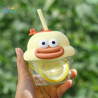 Cốc Thủy Tinh Cute Mặt Hề ( THÙNG 100C )