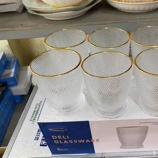 Bộ 6 Cốc Thủy Tinh DSKB162-1BR ( THÙNG 8B )