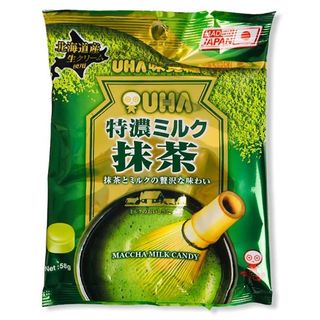 Kẹo UHA Sữa Trà xanh Tokuno 58g