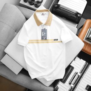 ÁO THUN CỔ BẺ FORM BODY SRB13 LINE CHẤT CÁ SẤU LẠNH P336 - LADY'S PASSION