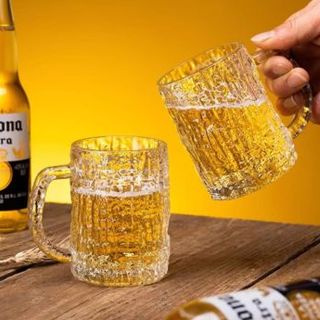 Bộ 6 cốc Thuỷ Tinh Quai TZ 4302-1A 320ml (THÙNG 6B)