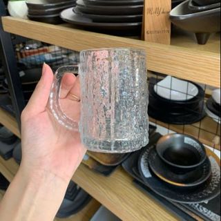 Bộ 6 cốc Thuỷ Tinh Quai TZ 4302-1A 320ml (THÙNG 6B)