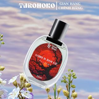 Nước Hoa Amber Rouge 30ml - Hương Thơm Sang Trọng & Huyền Bí - Lưu Hương Dài Lâu 8-12 Giờ - Le'Anna & Nana