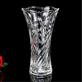 BÌNH CẮM HOA THUỶ TINH 24CM DIAMONDS