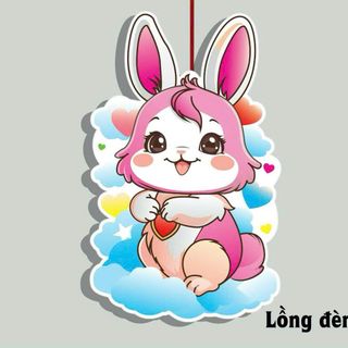 LỒNG ĐÈN TRUNG THU 2 MẢNH LỚN CÓ ĐÈN NHẠC