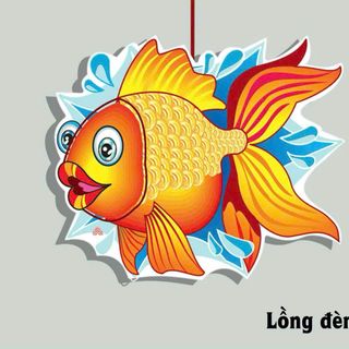 LỒNG ĐÈN TRUNG THU 2 MẢNH LỚN CÓ ĐÈN NHẠC