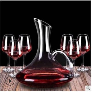 BÌNH THỦY TINH RÓT RƯỢU CÓ QUAI 1800ML DMXJQ02