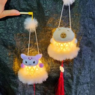 LỒNG ĐÈN TRUNG THU GIỎ TRE HOẠT HÌNH