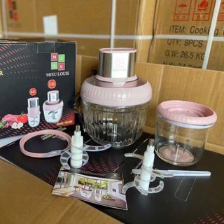 MÁY XAY ĐA NĂNG MISU LOUIS (2 CỐI XAY + 2 LƯỠI DAO)