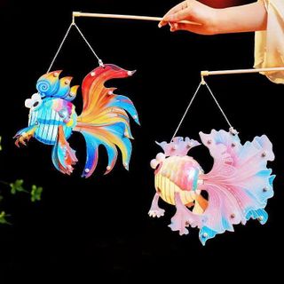 LỒNG ĐÈN TRUNG THU CÁ CHÉP NGỌC MẪU SỐ 1