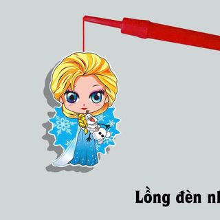 LỒNG ĐÈN TRUNG THU 2 MÃNH NHÍ CÓ ĐÈN