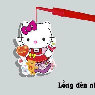 LỒNG ĐÈN TRUNG THU 2 MÃNH NHÍ CÓ ĐÈN