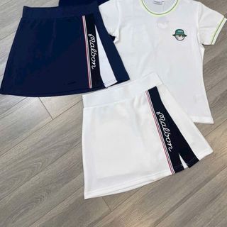 Set Thể Thao Malbon Nữ Cổ Tròn Tay Ngắn Basic Mùa Thu 2025