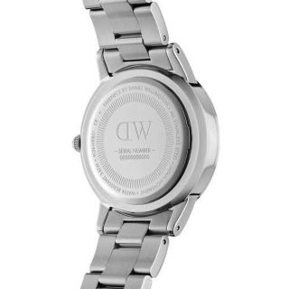 ĐỒNG HỒ NAM NỮ CAO CẤP DANIEL W ICONIC LINK DÂY THÉP SILVER FULLBOX TEM HÃNG
