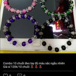 Chuỗi đeo tay vòng phong thủy đeo tay nhiều màu