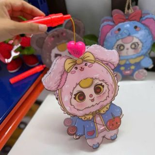 LỒNG ĐÈN TRUNG THU LABUBU CÓ ĐÈN NHẠC