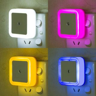 ĐÈN NGỦ VUÔNG TỰ SÁNG KHI TRỜI TỐI