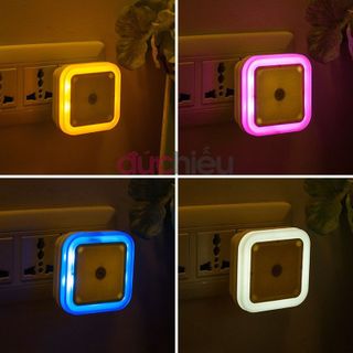 ĐÈN NGỦ VUÔNG TỰ SÁNG KHI TRỜI TỐI