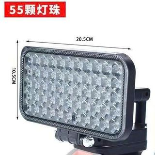 ĐÈN PIN LED 55 BÓNG DÙNG PIN MÁY KHOAN