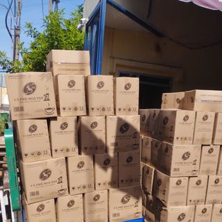 CÀ PHÊ XUẤT KHẨU HÒA TAN 3IN1 NHÃN HIỆU S54 COFFEE 456G X 20 TÚI