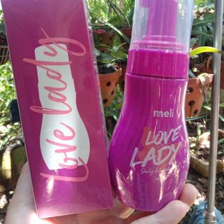 Hàng chính hãng dung dịch vệ sinh love Lady meli Hoàng Hường 140ml